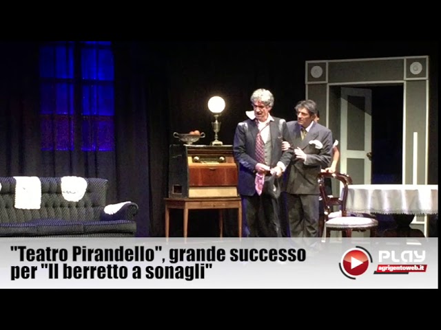 Successo per “Il berretto a sonagli” al teatro Pirandello Successo per “Il berretto a sonagli” al teatro Pirandello